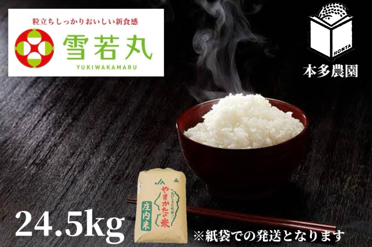 【定期便】雪若丸　24.5kg 　