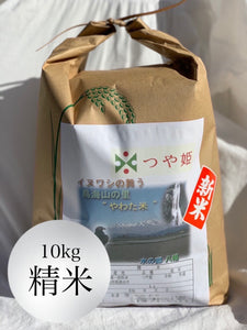 つや姫【特別栽培米】10kg 精米　送料込み